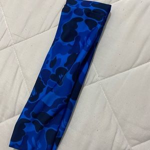 BAPE blue camo Headband